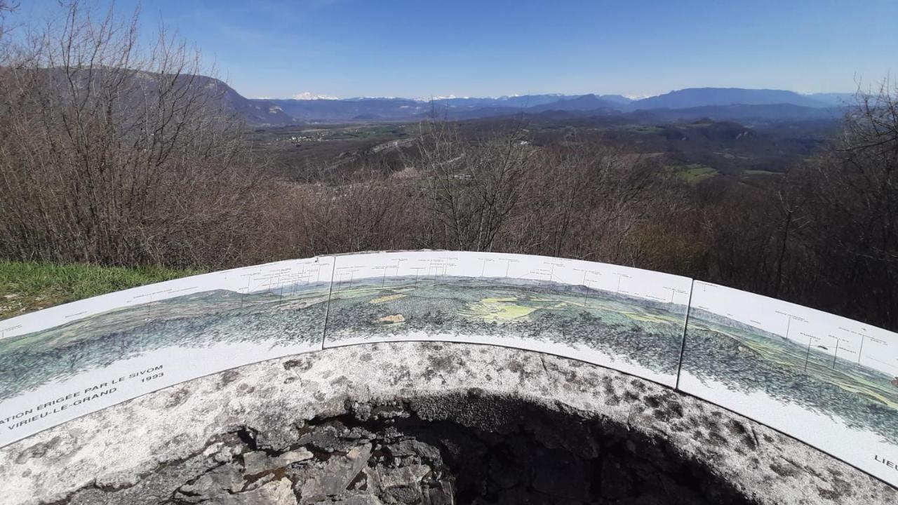 Petite Maison De Village Situee Entre Lacs, Cascades Et Montagnes Virieu-le-Grand المظهر الخارجي الصورة